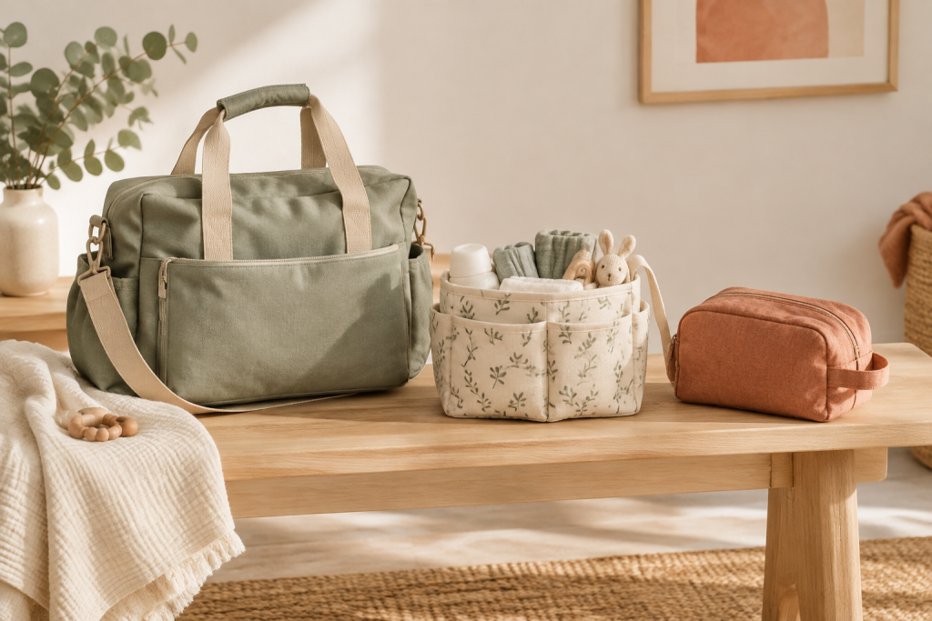 Bolso maternal.