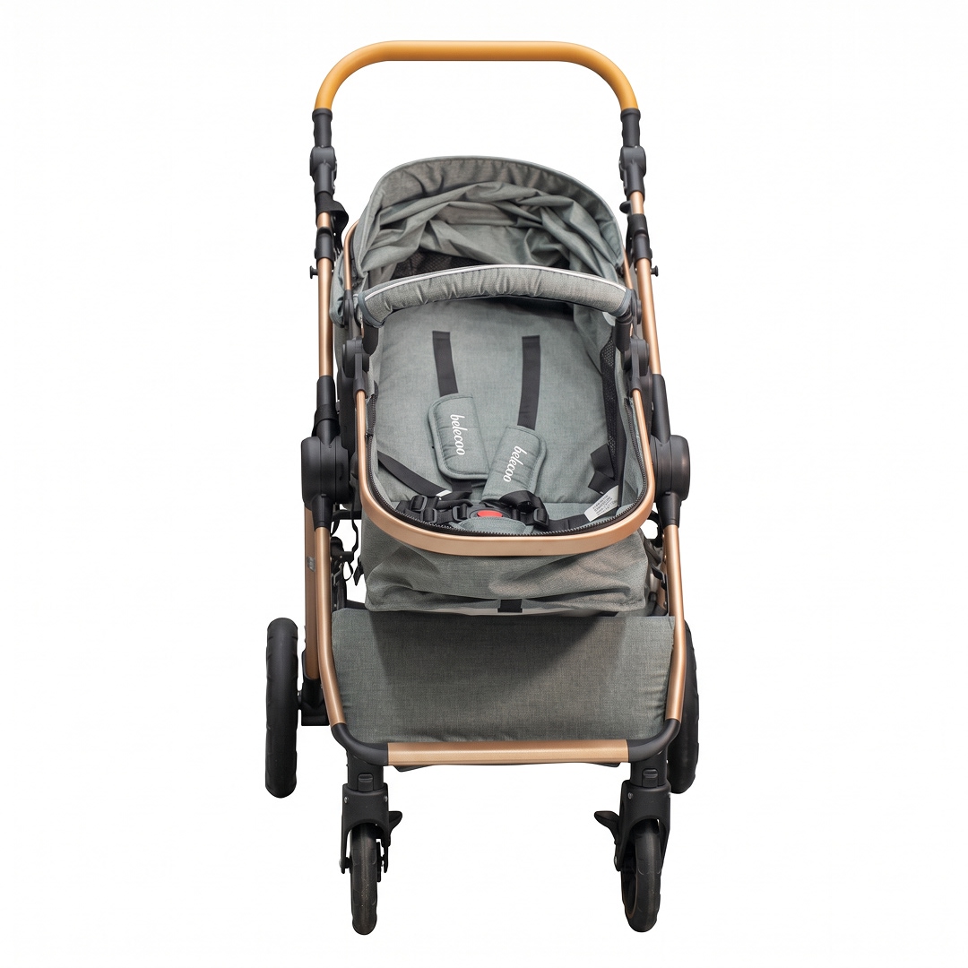 Coche Belecoo Gris y Bronce - Imagen 3